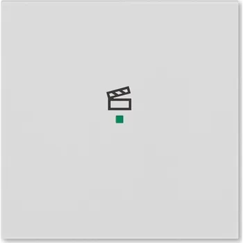 Kryt 1násobný, symbol "scény" ABB Levit 6220H-A01003 16 šedá