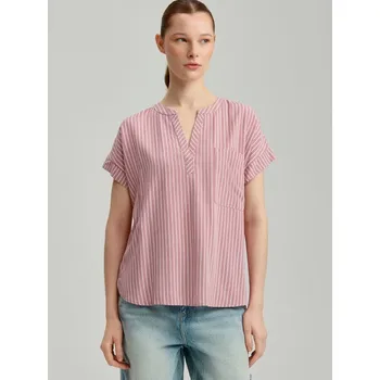 Dámská móda Halenka s&nbsp;krátkými rukávy - XS - House - proužky - 029DT-ST2