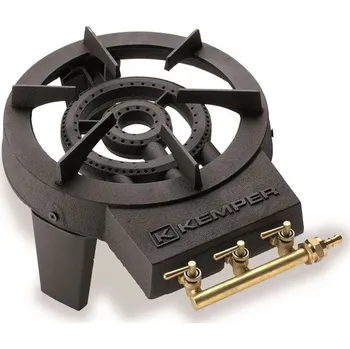 Outdoor vaření Kemper Group Litinový vařič 8,6 kW na 3 nožkách, PB 30 mbar