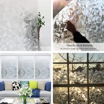 Okenní dekorace Mléčná fólie na okna s UV ochranou | okenní fólie, ochranná fólie - TF017 , 30x100 cm