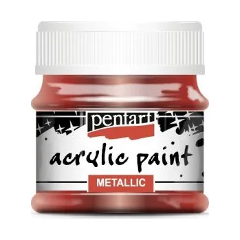 Vodová barva Pentart Akrylová barva metalická PENTART 50 ml BOURDON