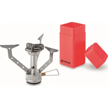 Turistický vařič Kemper Group Kempingový vařič COMPACT Turbo 4,5 kW 7/16"