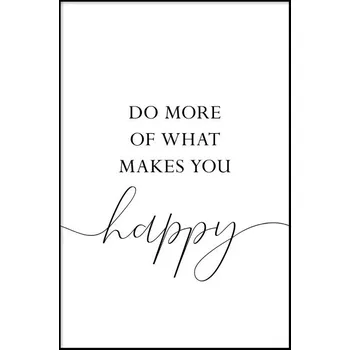 Obraz Růžový obraz s citátem pro inspiraci | nástěnný obraz, umělecký tisk - B , 30 x 45 cm bez rámu