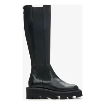 Dámské kozačky Estro Kozačky ER00113956 Černá 37