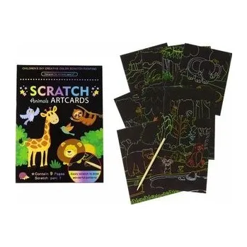 První čtění Zdrapywanka kolorowanka Zwierzątka (pl, 2000, Leantoys)