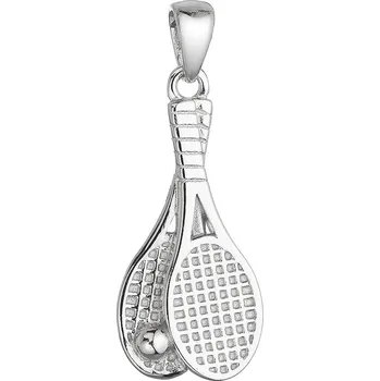 Přívěsek Stříbrný přívěsek tenis 64048
