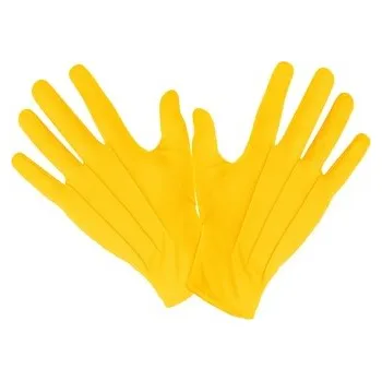 Karnevalový kostým Widmann&nbsp;Rukavičky žluté krátké