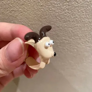 Prsten Roztomilý prsten pro ženy | módní prsten, zvířecí prsten, příšerkový prsten - HR1278-2