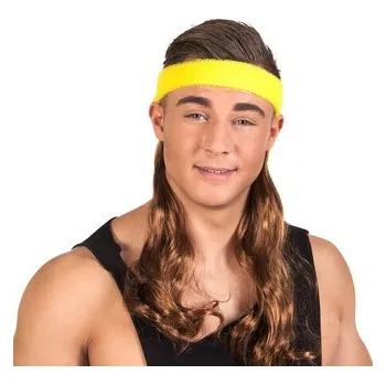 Karnevalový kostým Boland&nbsp;Vlasy s čelenkou hnědé dlouhé