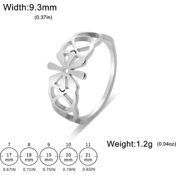 Prsten Ocelový prsten | módní šperk - Styl 25 Ocel , 8