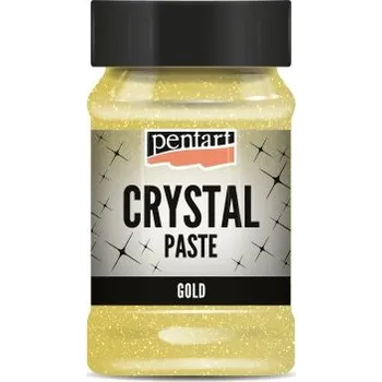 Pentart Křišťálová pasta PENTART 100 ml ZLATÁ