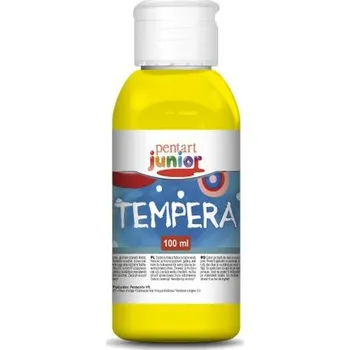Vodová barva Pentart Temperová barva Junior PENTART 100 ml, ŽLUTÁ