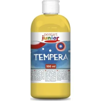 Speciální výtvarná barva Pentart Temperová barva Junior PENTART 500 ml SLUNEČNÍ ŽLUTÁ