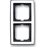 Rámeček dvojnásobný ABB Solo 2CKA001754A4327 chromová lesklá