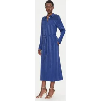 Dámské šaty Fracomina Košilové šaty FS25SD3002W413N8 Modrá Regular Fit S