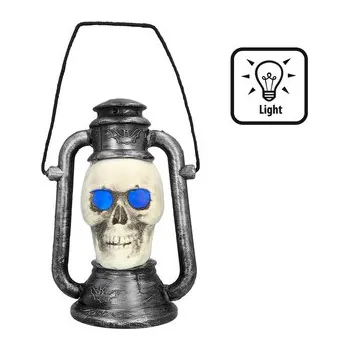 Karnevalový kostým Boland&nbsp;Svítící LED lucerna měnící barvy motiv lebka