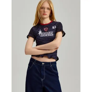 Dámské tričko Tričko s potiskem - S - House - tmavošedý - 727ER-90X