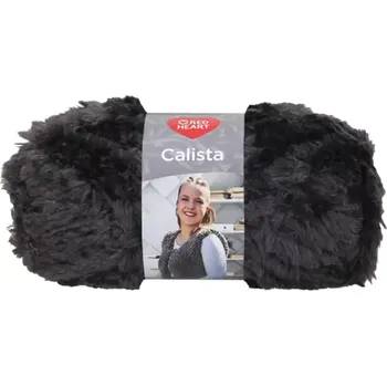 Příze Red Heart Calista Černá 10 (Příze Red Heart Calista Černá 10)