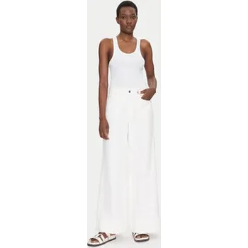 Pánská móda BOSS Jeansy Talashea 50537020 Écru Wide Leg 36