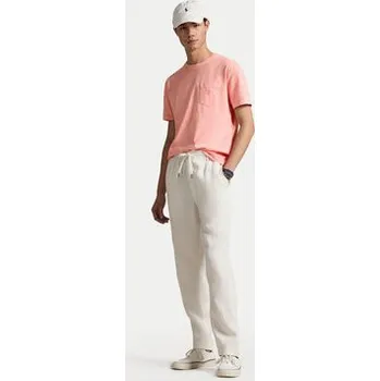 Pánské tričko Polo Ralph Lauren T-Shirt 710969628005 Růžová Custom Slim Fit M