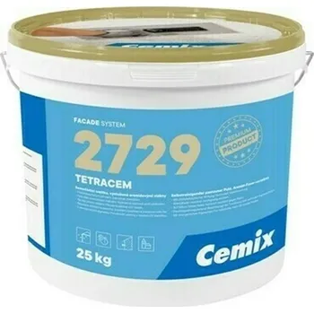 Omítka Omítka Tetracem Cemix 2729 - 25kg zatíraná 2mm Varianta: Bezpříplatková kategorie