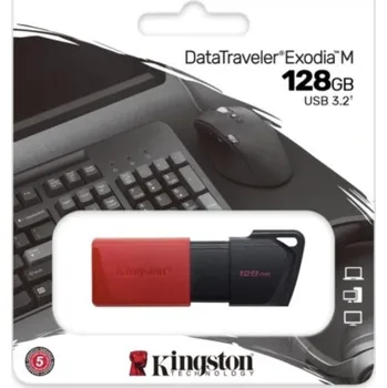 USB flash disk Flash DISK KINGSTON DTX EXODIA M 30MB/s 3.2 128GB