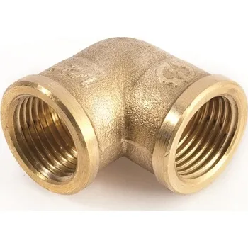 Instalatérský materiál Koleno 90° mosazné 3/4" FF