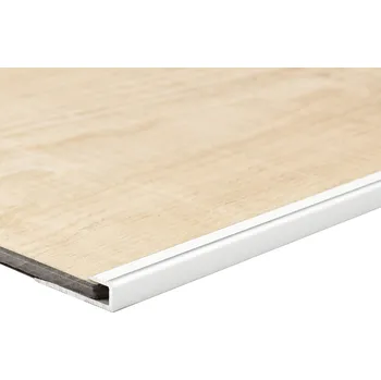 Podlahová lišta Profilteam C-63 ukončovací lišta pro podlahy do 5 mm, 9x2700 Stříbrná E01