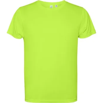 Pánské tričko Estoril short sleeve kids t-shirt - Fluorescenční zelená / 12