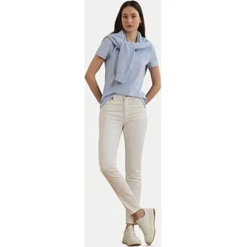 Oblečení a móda LAUREN RALPH LAUREN Polokošile 200966129001 Světle modrá Slim Fit S