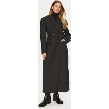 Dámské oblečení Herskind Vlněný kabát Ultra De Lux 5379174 Šedá Regular Fit 38