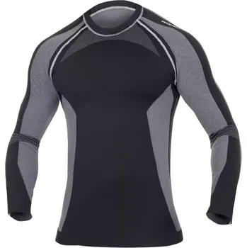 Pánské tričko ARDON AKREC funkční tričko dlouhý ruk.ČERNO-ŠEDÁ - v. L