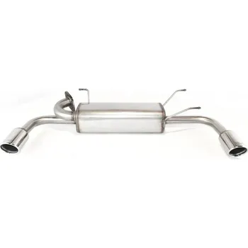 Výfuková trubka ULTER SPORT Sportovní výfuk MAZDA MX5 typ NB 1998-2005, 2x duplex koncovka ovál 120×80mm Vyberte motor: 1,6i 81kW CABRIO