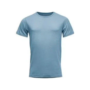 Devold BREEZE PLUS 200 pánské triko s krátkým rukávem Skyblue