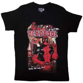 Merch Marvel Comics: Marvel Comics Unisex T-shirt: Deadpool Outta The Way Nerd (xx-large) XXL