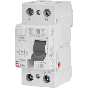 Proudový chránič Chránič proudový ETI EFI-P2 A 25/0.03