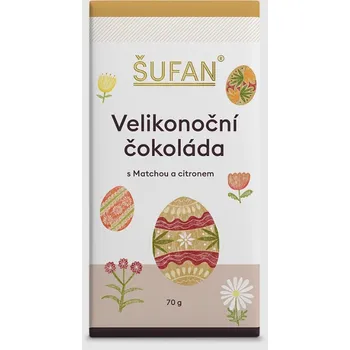 Čokoláda Šufan Velikonoční čokoláda 70g