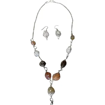 Náhrdelník SET z přírodních kamenů