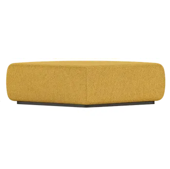 Sedací souprava TRIANGL, pohovka, látka žlutá