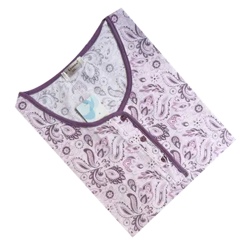 Dámské noční prádlo Dámská bavlněná noční košile C-Lemon - BL3317-T Barva: Růžová, Velikost: M