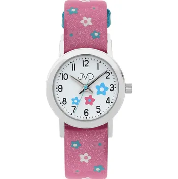 Hodinky JVD J7196.1 (motiv květiny) + vrácení do 365 dnů zdarma