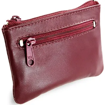 Kožená klíčenka 619-0370 bordová, Arwel