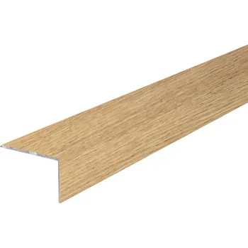 Podlahová lišta Profilteam schodová lišta samolepící 45x27x1200 Dub P25A