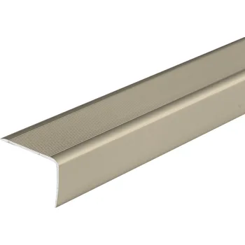 Podlahová lišta Profilteam schodová lišta samolepící 35x35x2700 Šampaň E02