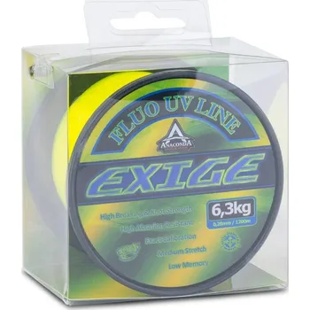 Anaconda vlasec Fluo Exige UV Carp Line 0,30mm 1200m