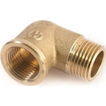 Fitinka Koleno 90° mosazné 1/2" MF