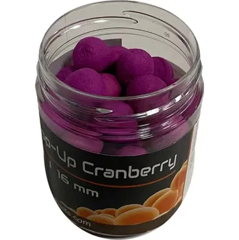 Boilies Mastodont Baits Fluo Pop-Up Boilies Cranberry 16mm 200ml