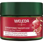 WELEDA Pece-o-oblicej Denni-peceRedukuje vrásky a zpevňujeZpevňující denní péče granátové jablko peptidy maca 40 ml (8 575,00 Kč / 1 l)