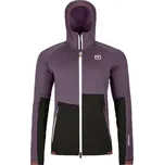Dámská mikina Ortovox FLEECE RIB HOODY - fialová L