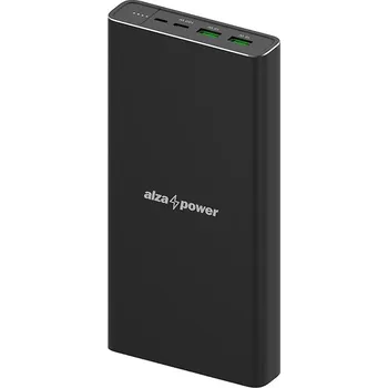 Powerbanka AlzaPower Metal APW-PBM40PD100B 40000 mAh černá